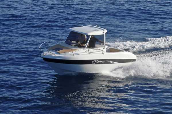 Saver 590 cabin fisher, barco de pesca deportiva Mallorca