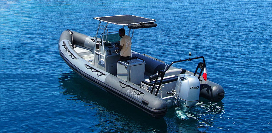 barca semirrígida 3D Tender en Mallorca